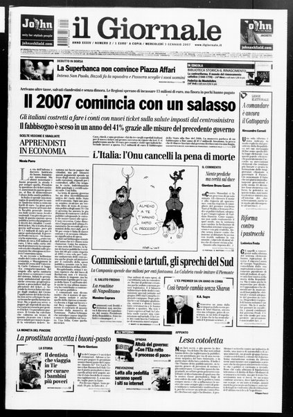 Il giornale : quotidiano del mattino